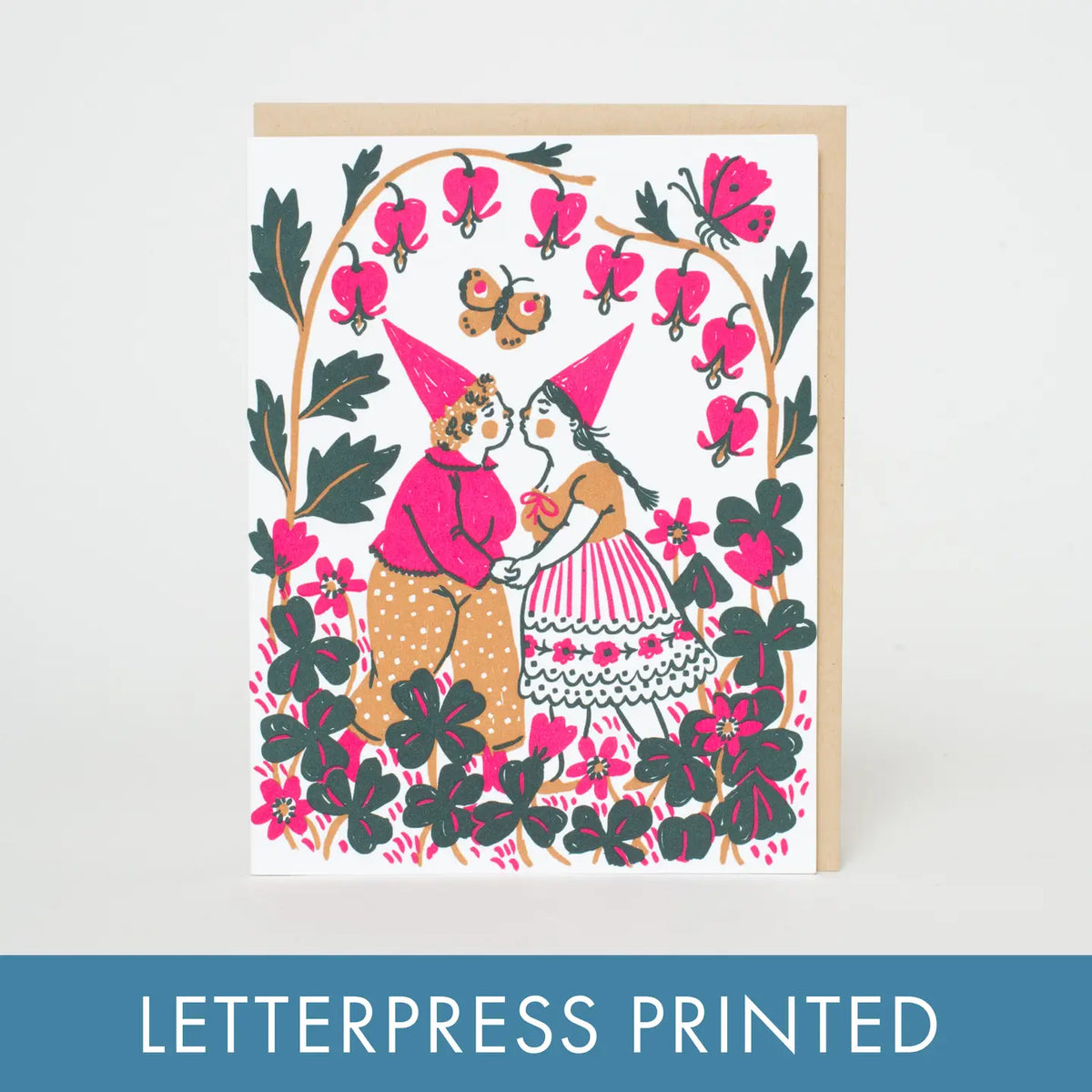 Kissing Butterflies Card